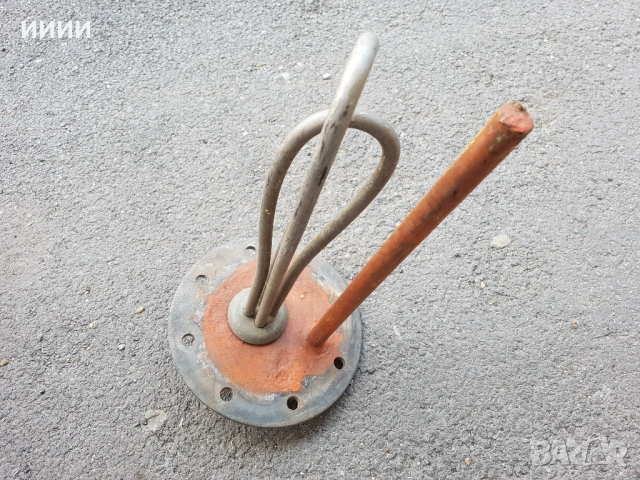 Фланец с  нагревател и термостат за бойлер 