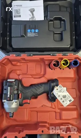 Акумулаторен гайковерт Parkside Performance PPDSSA 20-Li (600 Nm), снимка 2 - Винтоверти - 55660101