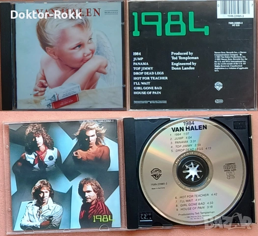Van Halen + Vengeance – оригинални дискове, снимка 2 - CD дискове - 54093820