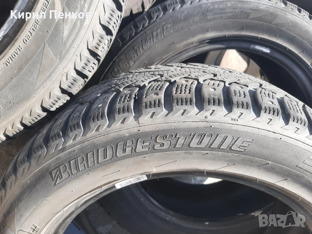 4бр.205/55/16 BRIDGESTONE NORANZA 2 ЗИМНИ С ШИПОВЕ , снимка 4 - Гуми и джанти - 55252083