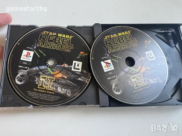 Star Wars: Rebel Assault II The Hidden Empire за PS1, снимка 3 - Игри за PlayStation - 55657092