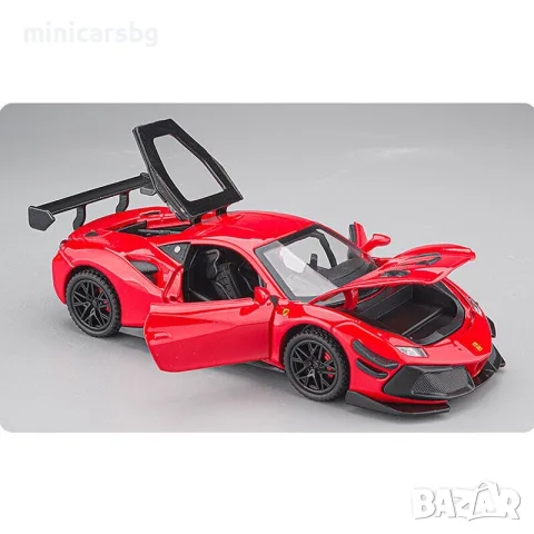 Метални колички: Ferrari 488 Challenge Evo 2020, снимка 2 - Колекции - 55416494