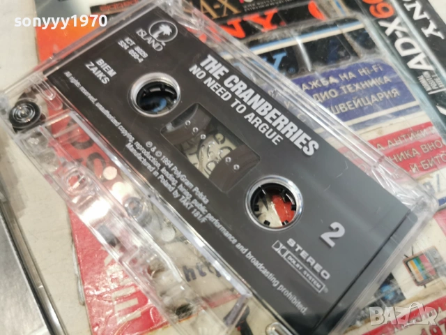 THE CRANBERRIES-ORIGINAL TAPE 2005261900H2E6R, снимка 16 - Аудио касети - 54620322