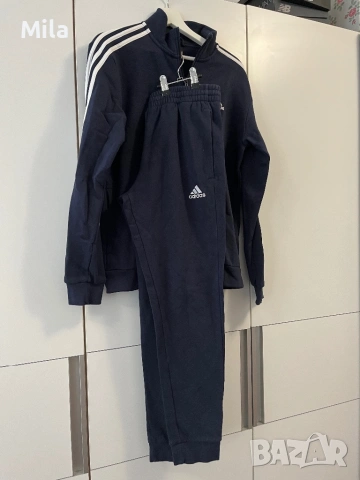 Adidas екип тъмно синьо S, снимка 2 - Футбол - 54049225