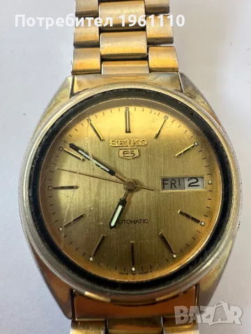 Мъжки оригинален автоматичен часовник Seiko 5.