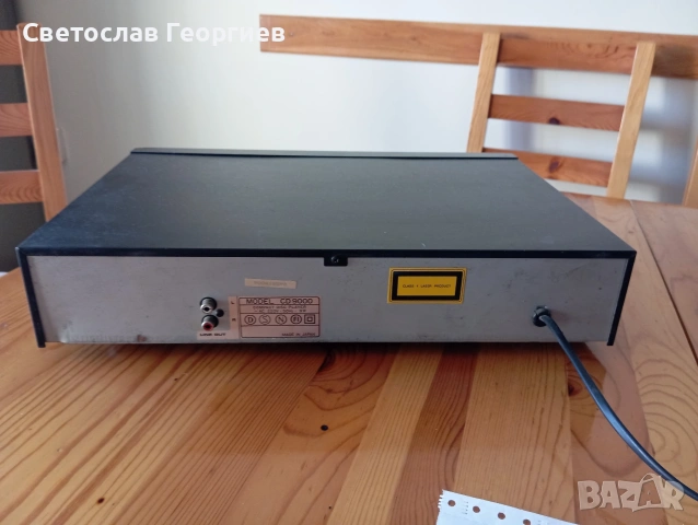 Рядък колекционерски плейър RFT CD9000, снимка 5 - Декове - 55097535