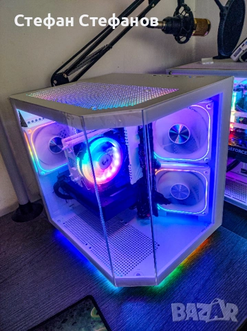 Нов! Ryzen 7 8700F, RTX 5060, 16GB DDR5 RAM, 1TB SSD NVMe, WIFI, BT