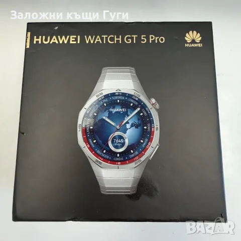 HUAWEI WATCH GT5 PRO TITANIUM 46MM, снимка 2 - Смарт часовници - 55643172