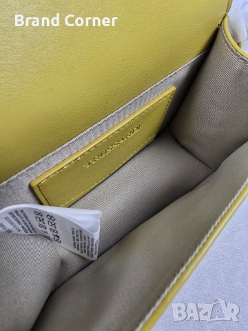 Нова дамска чанта Trussardi - жълта, снимка 6 - Чанти - 54410663