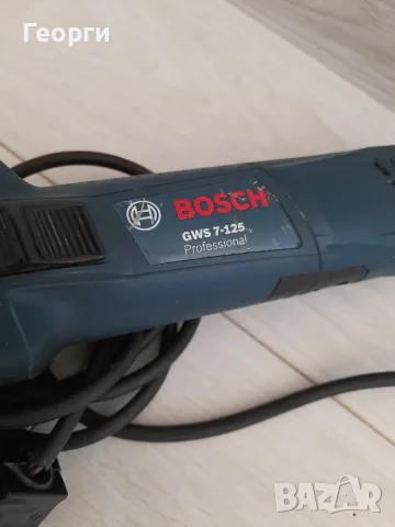 Bosch GWS7-125 ъглошлайф, флекс, снимка 4 - Ъглошлайфи - 55532804