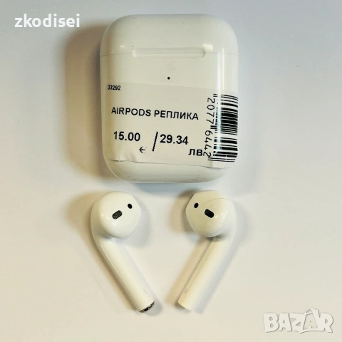 Bluetooth Слушалки AIRPODS РЕПЛИКА