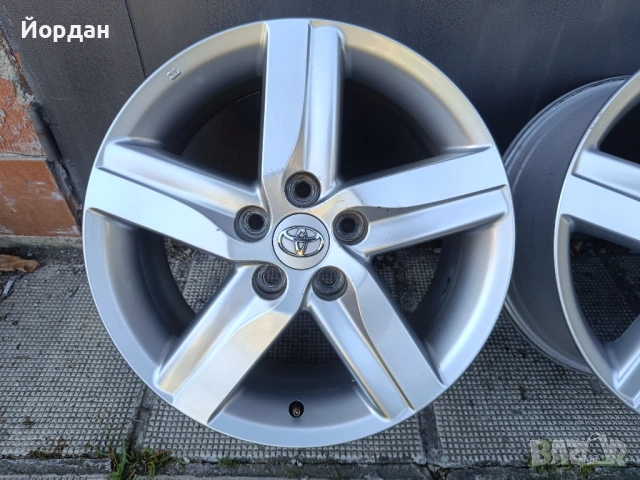 ОРИГИНАЛНИ джанти 17 ' цола 5x114,3 Toyota Auris / Тойота Аурис 7J ET50, снимка 7 - Гуми и джанти - 54793436