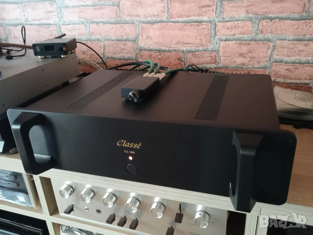 ⏯️Клип. Сlаssе са-100 full balanced dual mono power amp, снимка 3 - Ресийвъри, усилватели, смесителни пултове - 53957166