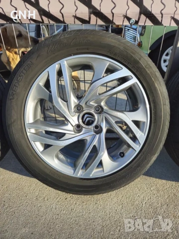 Джанти Ronal 17 цола , 4х108 , 7.5j , et32 , 215/55/17 Citroen Peugeot, снимка 4 - Гуми и джанти - 54576166