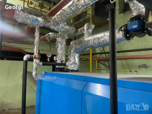 Индустриална газова котелна система за отопление Buderus Logano GE615 – 920 kW | 2023 г. |, снимка 5 - Други машини и части - 54557066