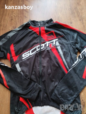 SCOTT - мъжко ВЕЛО джърси ХЛ - размер , снимка 3 - Спортни дрехи, екипи - 54811495