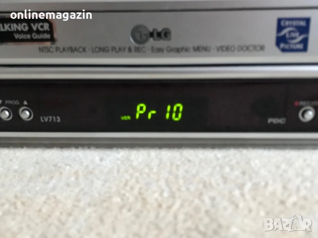 Видеорекордер LG LV713, снимка 4 - Плейъри, домашно кино, прожектори - 54155825