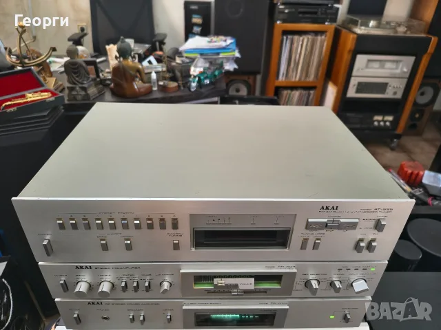 Предусилвател,Стъпало и Тунер Akai PR-A04,PR-W04,AT-S55, снимка 5 - Аудиосистеми - 55603324