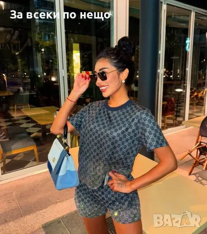 Дамски Летен Комплект👚🩳Дамски Къс Екип Код A1725, снимка 2 - Комплекти - 55594857