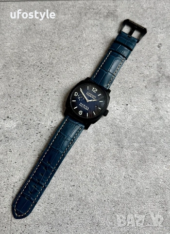 Часовник Panerai. Чисто нов. Швейцарски Лум. Хомидж., снимка 7 - Мъжки - 55204038
