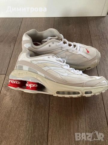 Оригинални мъжки маратонки Nike Shox Ride 2 Supreme , снимка 3 - Маратонки - 55179183