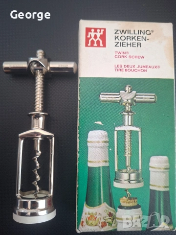 Тирбушон ZWILLING, винтидж, снимка 8 - Антикварни и старинни предмети - 54303309