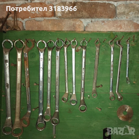 голям лот инструменти лули13 броя от № 6 до № 32 , снимка 3 - Ключове - 53916348