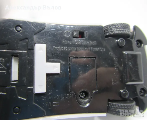 Колекционерска количка Ferrari 612 Scaglietti Shell V-Power , снимка 12 - Колекции - 55544396