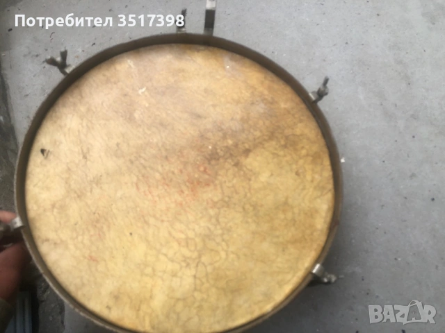 Стар български барабан , снимка 3 - Антикварни и старинни предмети - 54635136