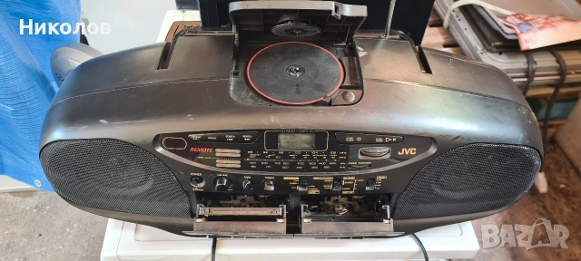 Радиокасетофон CD JVC RC-X620, снимка 5 - Радиокасетофони, транзистори - 54687730
