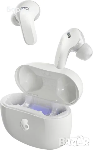 Безжични слушалки Skullcandy Rail ANC- бели и черни, снимка 4 - Bluetooth слушалки - 55583513