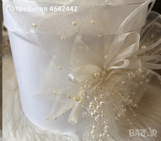 Сватбена кутия за пликове и пари , снимка 4 - Сватбени аксесоари - 55448169