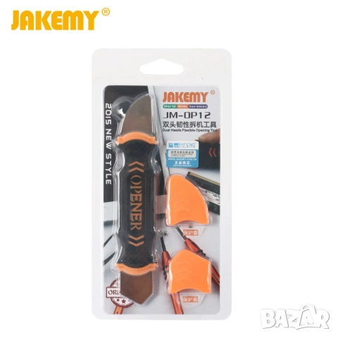 Инструмент за разглобяване Jakemy JM-OP12 – професионална метална шпатула за смартфони, таблети и ла, снимка 2 - Друга електроника - 54992993
