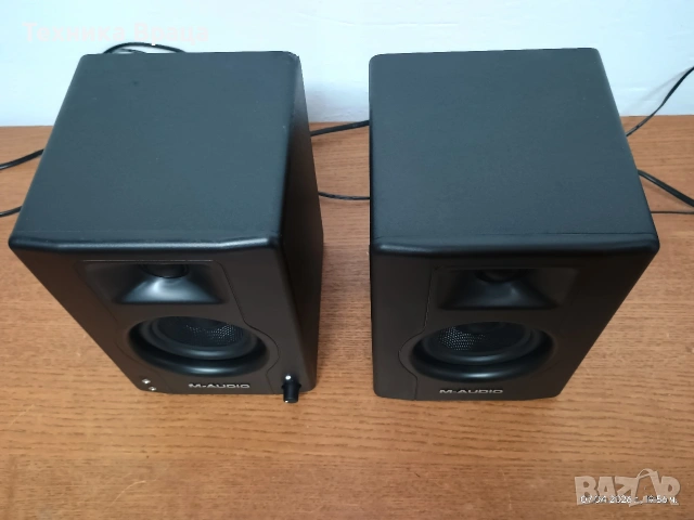 М-Audio BX3 са компактни студиен тип колони (монитори) с 3.5-инчов говорител. Изпращам видео. , снимка 14 - Тонколони - 54131688