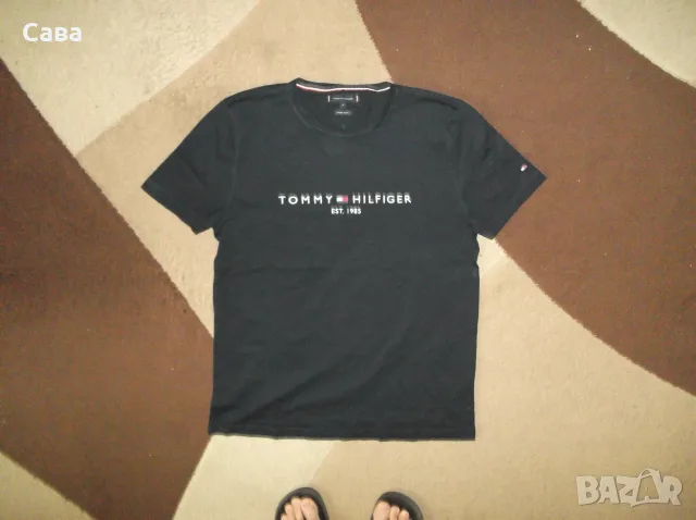 Тениски TOMMY HILFIGER  мъжки,Л, снимка 7 - Тениски - 55618663