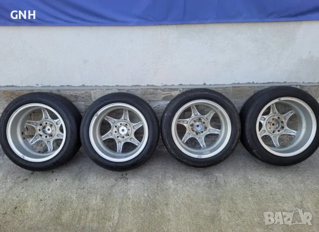 Джанти Kosei  15 цола 4х100 и 4х114.3 , 6.5j , et45 195/50/15 Honda , снимка 7 - Гуми и джанти - 55479514