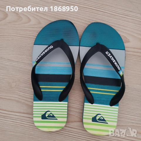 34 н Quiksilver джапанки, снимка 2 - Детски джапанки - 55251066