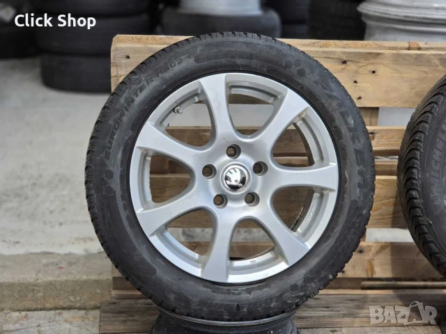 5х112 16 Джанти Skoda Octavia SuperB 5x112 Шкода Супърб Октавиа, снимка 3 - Гуми и джанти - 54830551