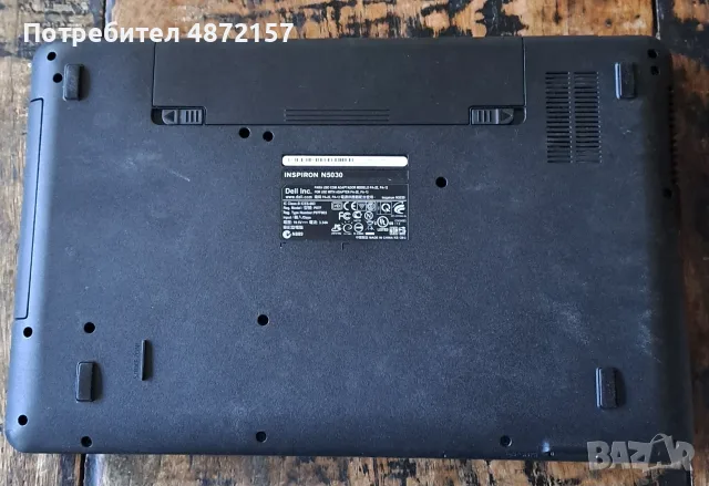 лаптоп Dell Inspiron N5030, Windows 7 Ultimate, снимка 14 - Лаптопи за дома - 55577449