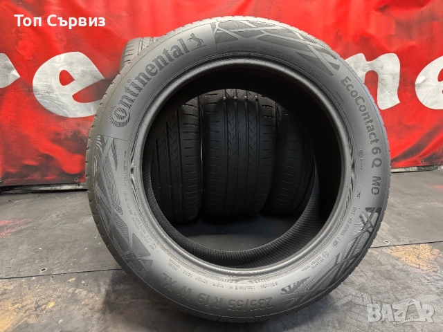 235 55 19, Летни гуми, Continental EcoContact6Q, 4 броя, снимка 5 - Гуми и джанти - 54801871
