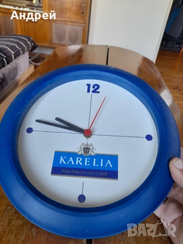 Стенен часовник Karelia, снимка 2 - Стенни часовници - 54967504