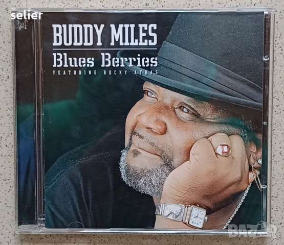 Buddy Miles Featuring Rocky Athas ‎– Blues Berries Оригинален диск Издание 🇩🇪 GERMANY 2002г Стил:B