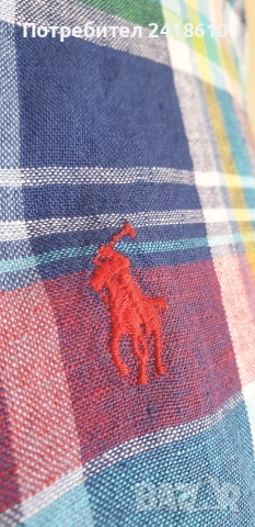POLO Ralph Lauren Classic Fit 100% Лен / Womens Size M НОВО! ОРИГИНАЛ! Дамска Ленена Риза!, снимка 14 - Ризи - 54294344