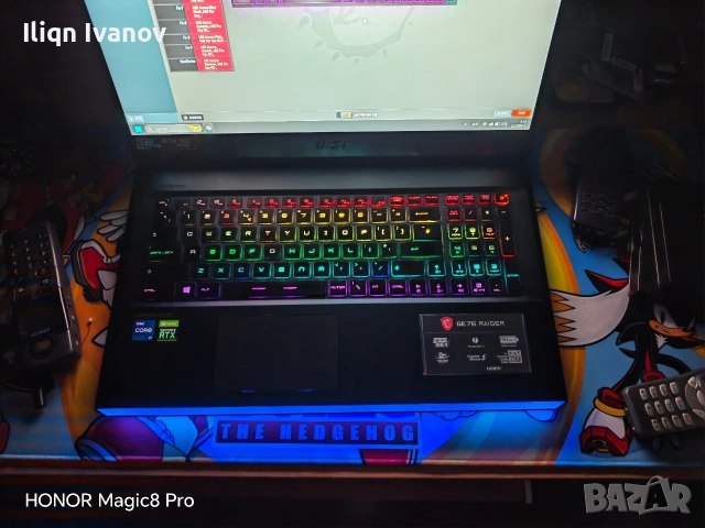 Продавам лаптоп MSI , снимка 14 - Лаптопи за игри - 54375175