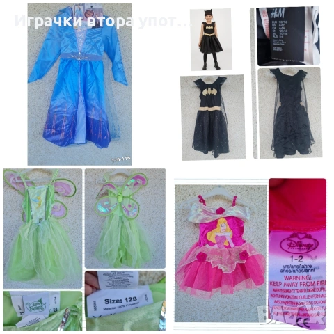 Рокли Disney Princess , снимка 4 - Детски рокли и поли - 42474774