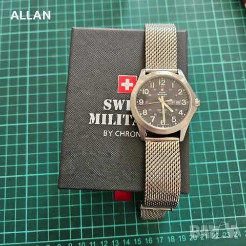 Продавам швейцарски часовник с гаранция Swiss Military by Chrono b