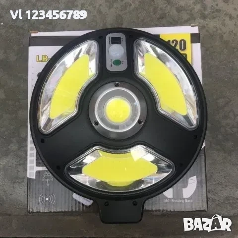 LED СОЛАРНА ЛАМПА- LB1288 B - 120 SMD