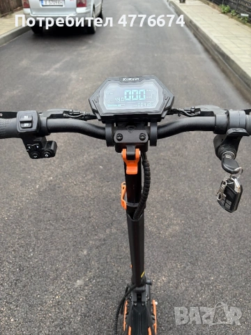Електрическа тротинетка Kikirin G2 max, снимка 3 - Друга електроника - 53964895