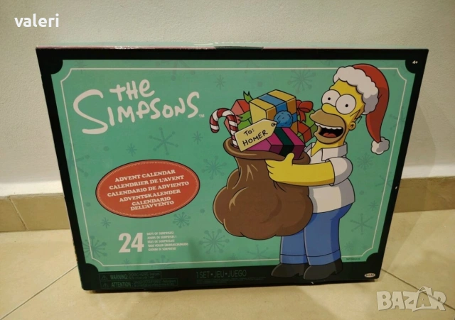 the Simpsons, advent calendar, Simpsons, toy collectible 