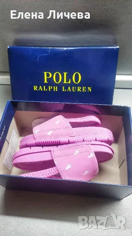 Оригинални детски чехли Ralph Lauren, снимка 5 - Детски сандали и чехли - 55641257